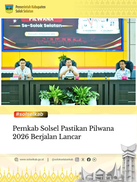 Pemkab Solsel Pastikan Pilwana 2026 Berjalan Lancar